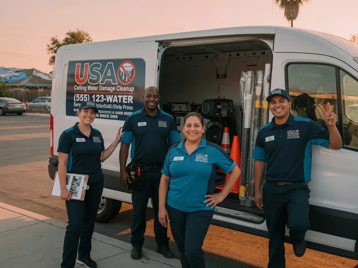 Ceiling Water Damage Restoration company in Solana Beach, CA